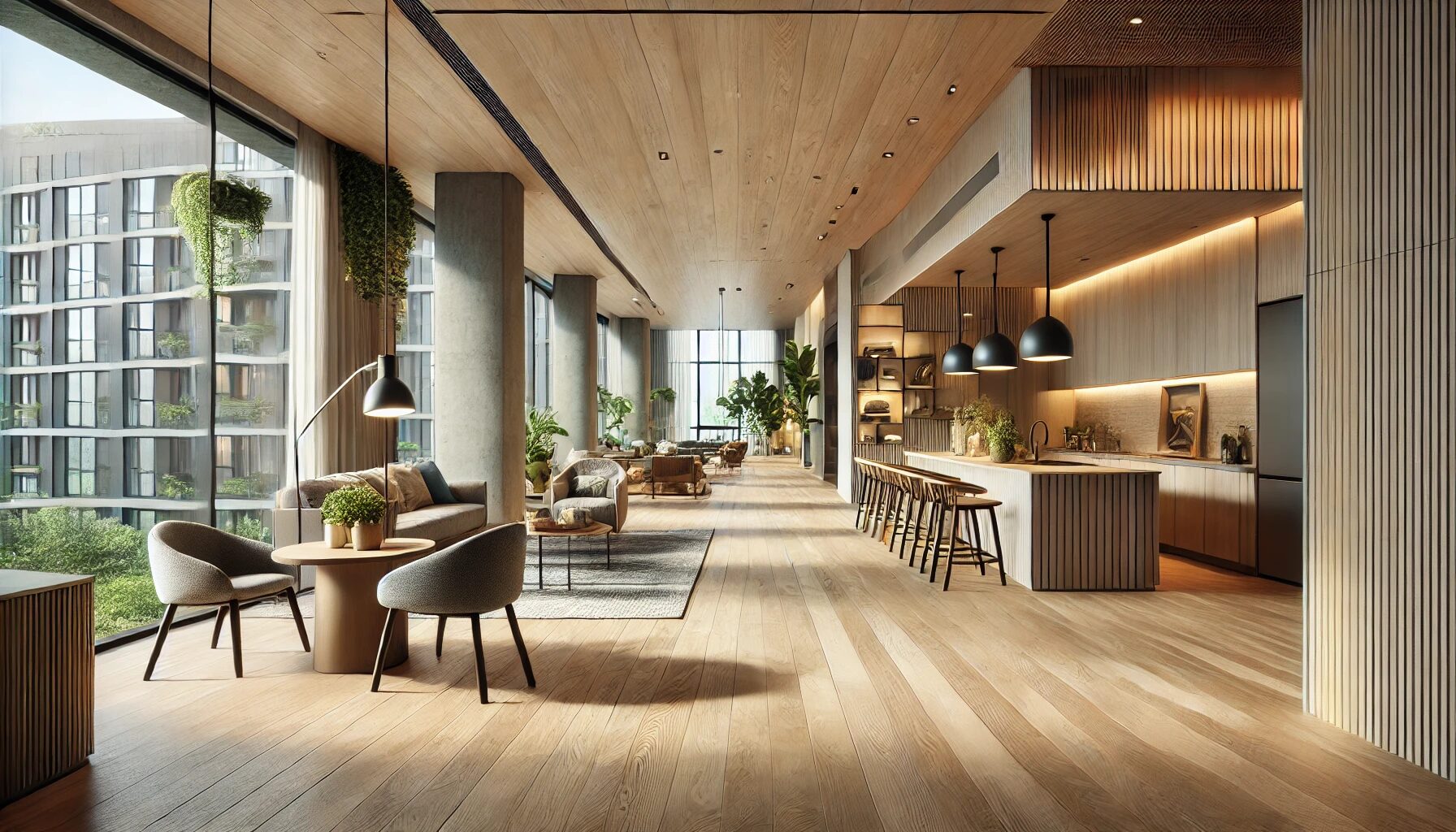 Biophilic Design with Thermally Fused Laminate: Connecting Residents with Nature in Multi-Family Living Spaces