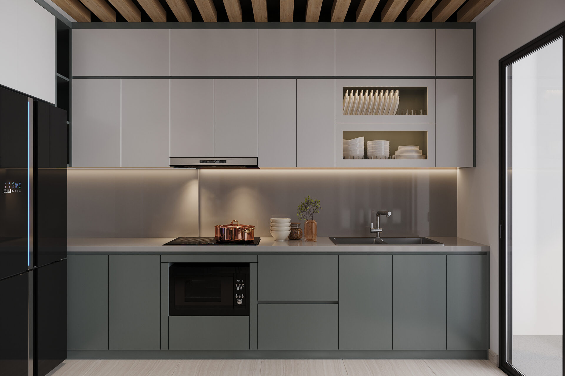 Eco-Friendly Thermally Fused Laminate Kitchen Cabinets: Combining Style with Sustainability